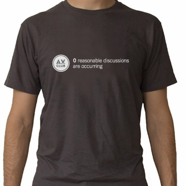 Illustration for article titled Hey, it's a new A.V. Club T-shirt